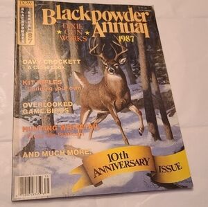 Vintage 1980's Blackpowder Annual Magazines
